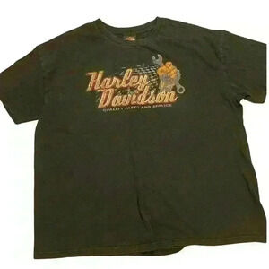 Harley Davidson Motorcycles Graphic Tee T shirt size 2XL XXL Biker Bikercore